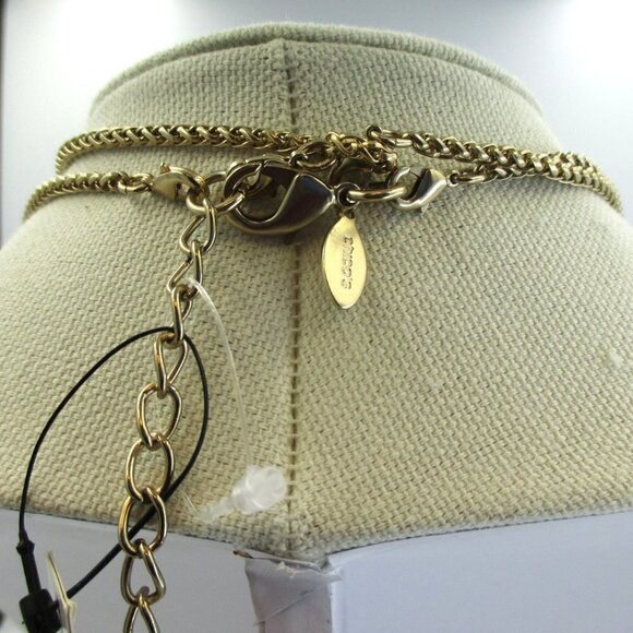 Chico's Convertible Warm Toned Triple-Strand Necklace NEW - Picture 7 of 7